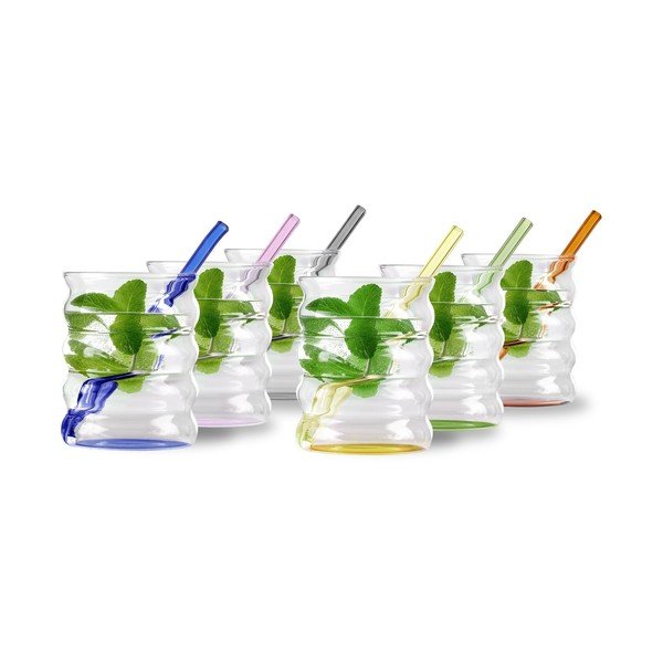 Szklanki zestaw ze szkła borokrzemowego 6 szt. 350 ml Volo – Vialli Design