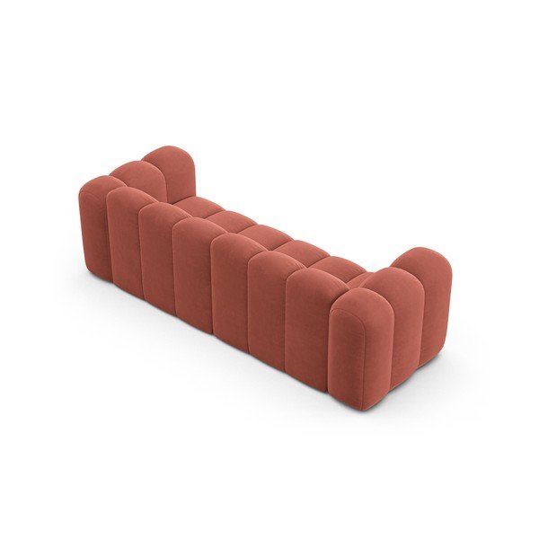 Różowa sofa 228 cm Lupine – Micadoni Home-image-2