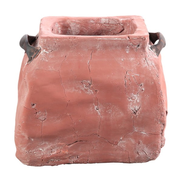 Doniczka Dull 15 cm, różowa