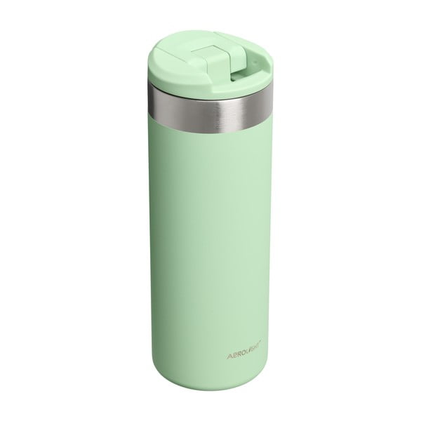 Szałwiowy kubek termiczny ze stali nierdzewnej 470 ml AeroLight™ Transit Mug Pistachio – Stanley-image-1