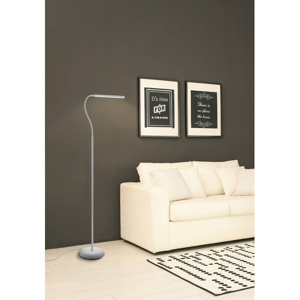 Biała lampa stojąca LED (wysokość 130 cm) LAROA – EGLO-image-1