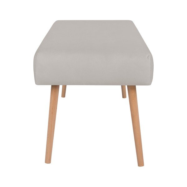 Jasnoszara ławka Mazzini Sofas Bergamot-image-4