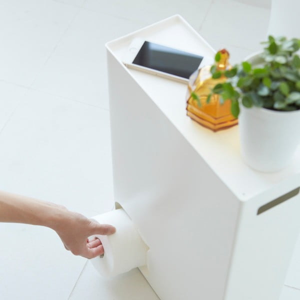 Biały pojemnik na papier toaletowy YAMAZAKI-image-2