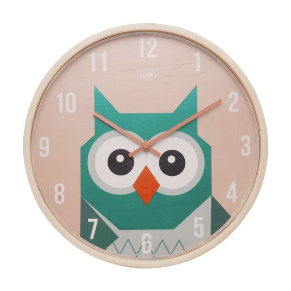 Zegar ścienny Geo Owl, 30 cm