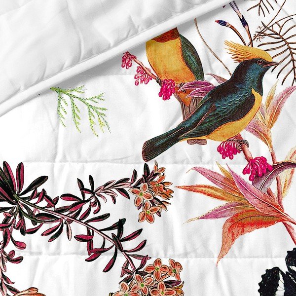Bawełniana narzuta pikowana 240x260 cm Birds of paradice – Happy Friday-image-2