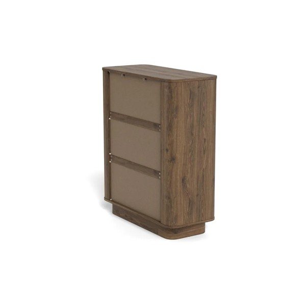 Komoda w dekorze dębu w ciemnym naturalnym kolorze 90x107x40 cm Atmore – Actona-image-4
