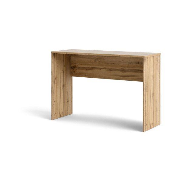 Brązowe biurko w dekorze dębu Tvilum Function Plus-image-2
