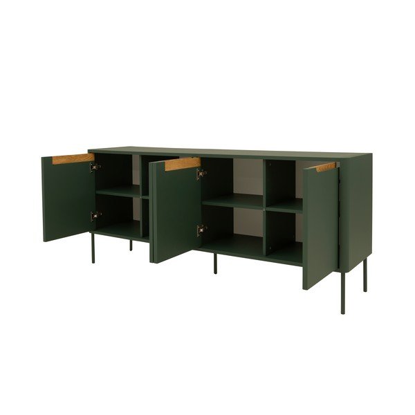 Zielona komoda Tenzo Switch, 173x76 cm-image-3