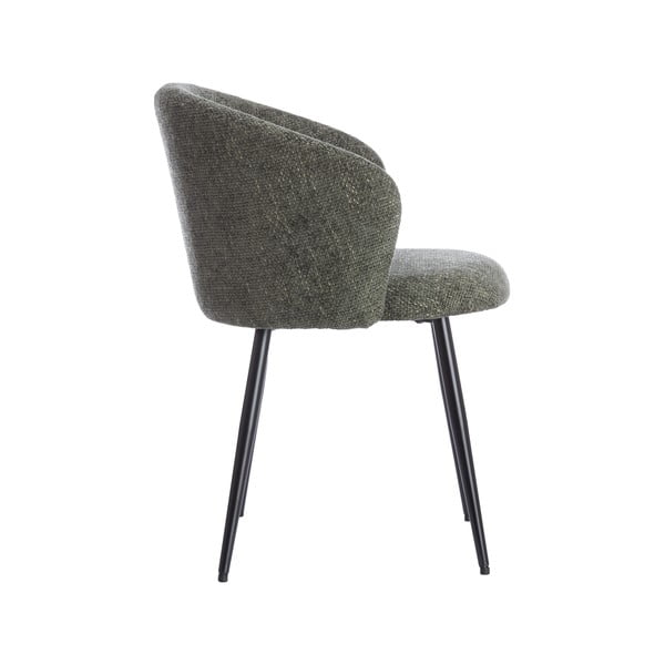 Metalowe fotele jadalniane zestaw 2 szt. w kolorze khaki Radaja – Light & Living-image-3