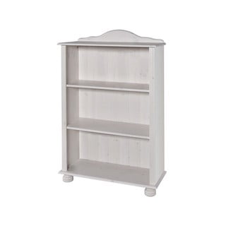 Biały regał z drewna sosnowego 77x116 cm Mette – Støraa