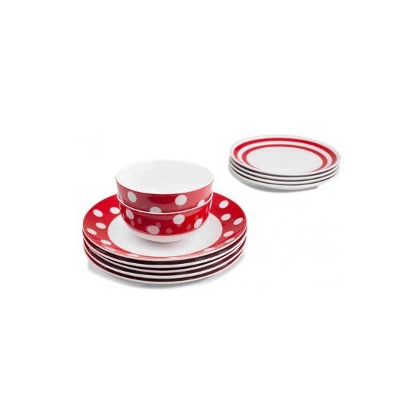 Zestaw porcelanowy Minnie, 12 szt.-image-1