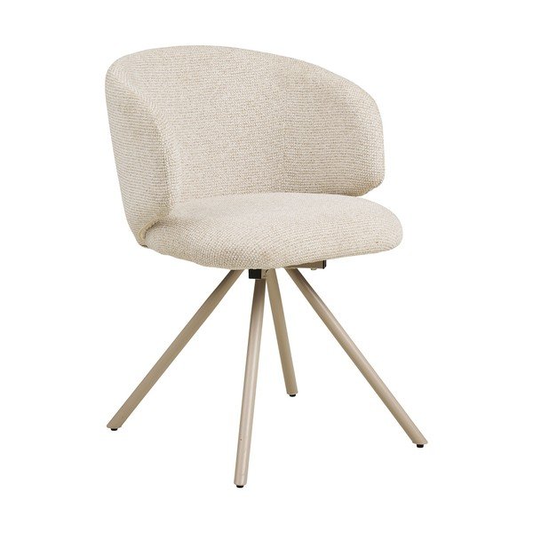 Beżowe tapicerowane krzesło Fulham – House Nordic