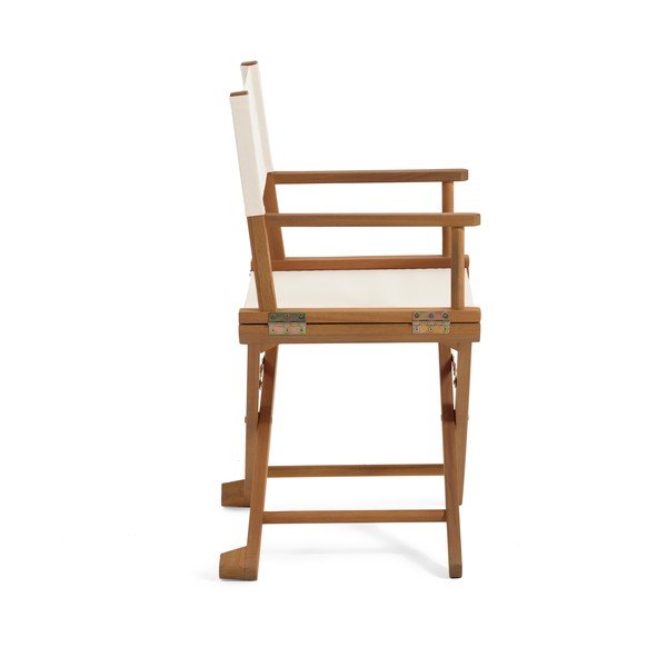 Beżowe składane krzesła zewnętrzne z drewna akacji Kave Home Dalisa-image-2