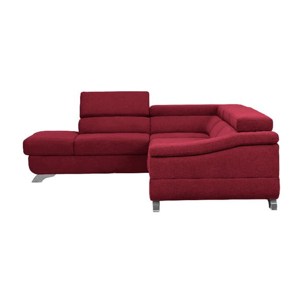 Czerwony rozkładany narożnik lewostronny Windsor & Co Sofas Gamma-image-1
