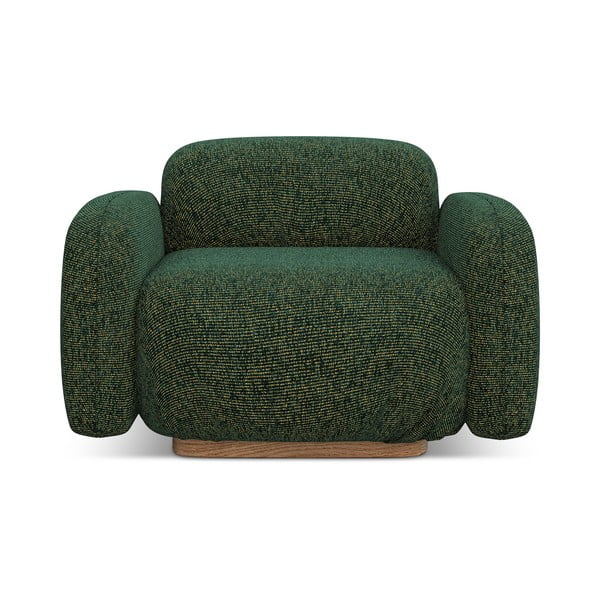 Ciemnozielony fotel Ailani – Makamii-image-2