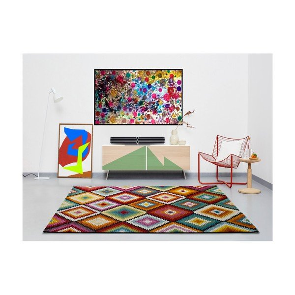Dywan Universal Koby Multi Perso, 80x150 cm-image-1