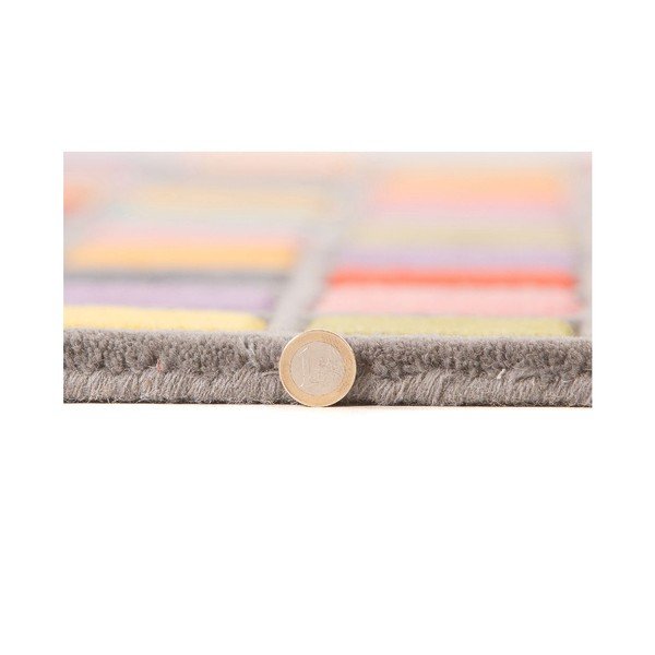 Dywan wełniany Flair Rugs Illusion Campari, 80x150 cm-image-4
