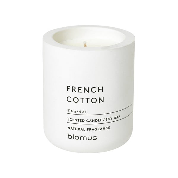 Zapachowa sojowa świeca czas palenia 24 h Fraga: French Cotton – Blomus
