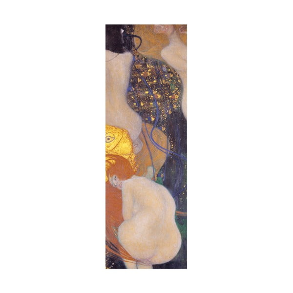 Reprodukcja obrazu Gustava Klimta - Goldfish, 90x30 cm