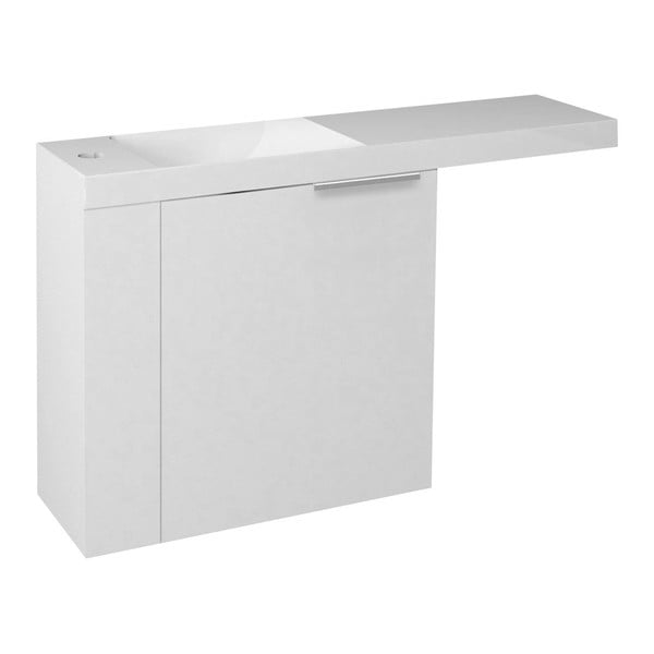 Biała wisząca szafka bez umywalki 50x50 cm Latus Vi – Sapho