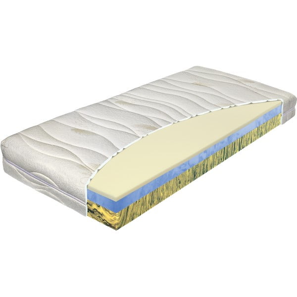 Twardy/miękki dwustronny materac piankowy 120x200 cm Camille – Materasso-image-1