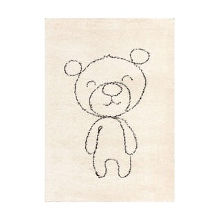 Beżowy antyalergiczny dywan dziecięcy 170x120 cm Teddy Bear – Yellow Tipi