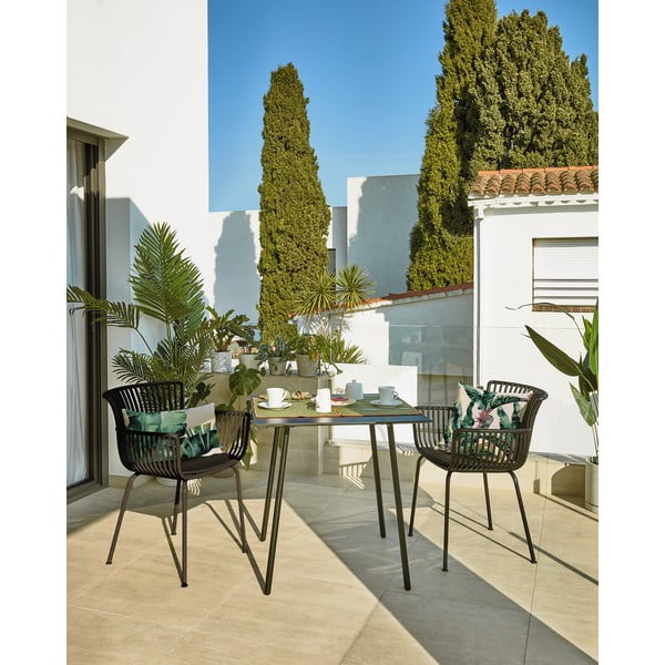 Czarne krzesło ogrodowe Kave Home Surpika-image-4