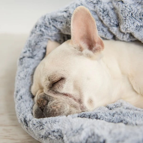 Szare legowisko dla czworonoga ø 45 cm Snuggle Bed 3in1 Husky Grey L – P.L.A.Y.-image-1