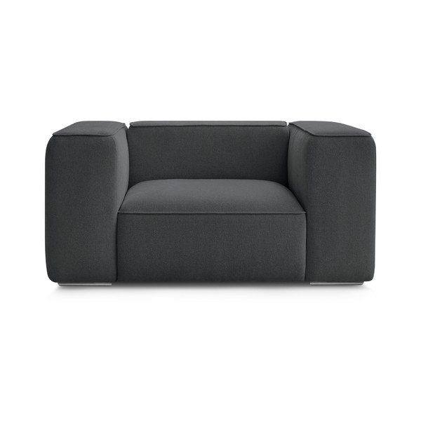 Ciemnoszary fotel Zephyr – Bobochic Paris-image-3