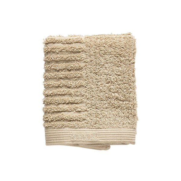 Beżowy ręcznik bawełniany 30x30 cm Classic − Zone