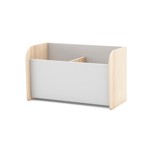 Biały regał dziecięcy 70x42 cm Esteban – Marckeric-image-2