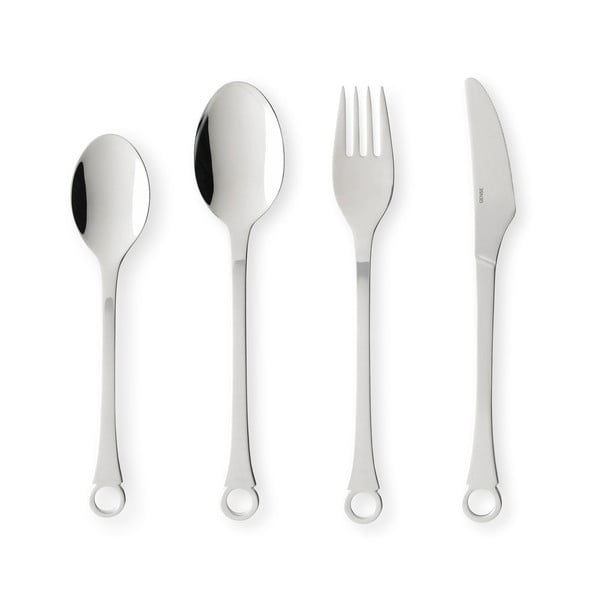 Sztućce ze stali nierdzewnej w kolorze srebra 16 szt. Pantry – Gense-image-2
