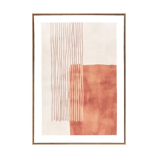 Obraz drukowany na płótnie z ramą w zestawie 50x70 cm Mina – House Nordic