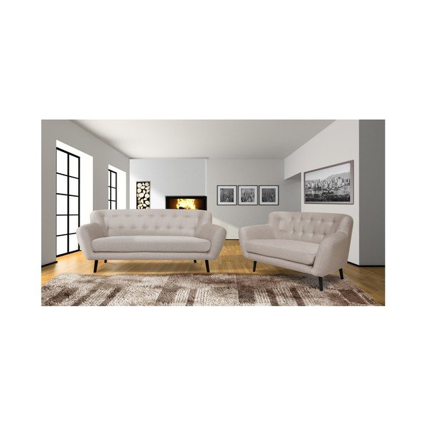 Beżowa sofa Cosmopolitan design Hampstead, 192 cm-image-4