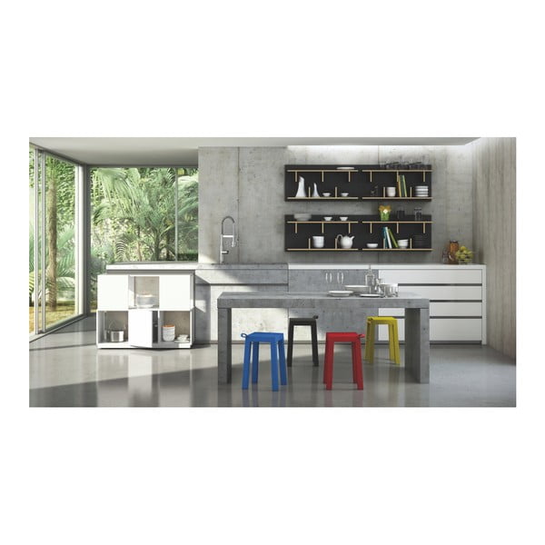 Czarny system półek TemaHome Bern, szer. 90 cm-image-4