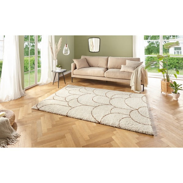 Kremowy dywan Mint Rugs Allure Thane, 160x230 cm-image-1