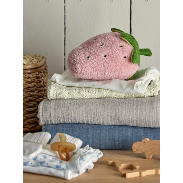 Beżowy muślinowy koc dziecięcy 100x80 cm Muslin − Bloomingville Mini-image-4