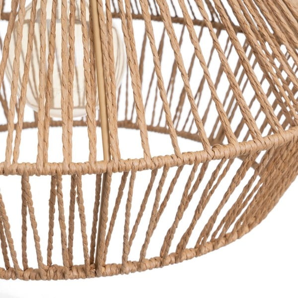 Lampa wisząca z kloszem plecionki papierowej ø 38 cm – Casa Selección-image-3