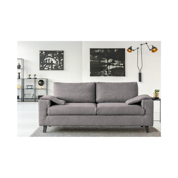 Szara sofa 3-osobowa Cosmopolitan desing Munich-image-3