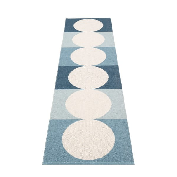 Niebiesko-kremowy chodnik odpowiedni na zewnątrz 70x280 cm Otto Sky – Pappelina-image-2