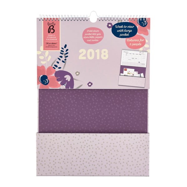 Kalendarz
  kieszonkowy Busy B Pocket 2018