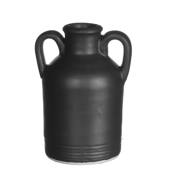 Wazon ceramiczny Sil Black, 9x14 cm
