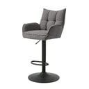 Szare hokery z regulowaną wysokością zestaw 2 szt. Marilla – Unique Furniture