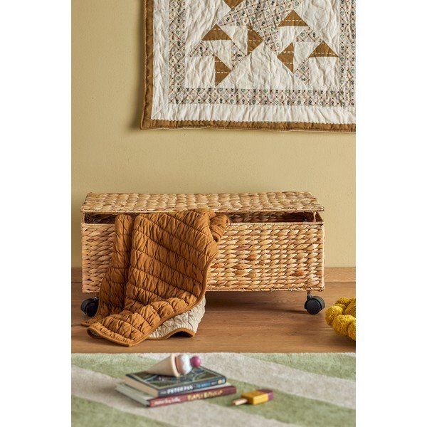 Pojemnik dziecięcy z hiacyntu wodnego 63x40x26 cm Nelas – Bloomingville Mini-image-1