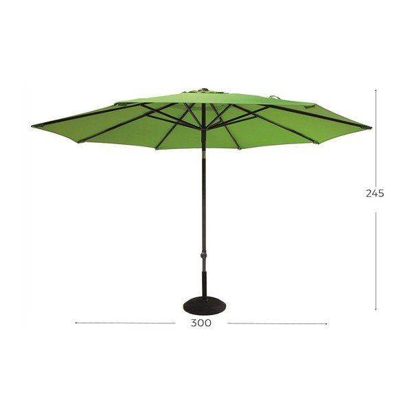 Zielony parasol Hartman, ø 300 cm-image-1