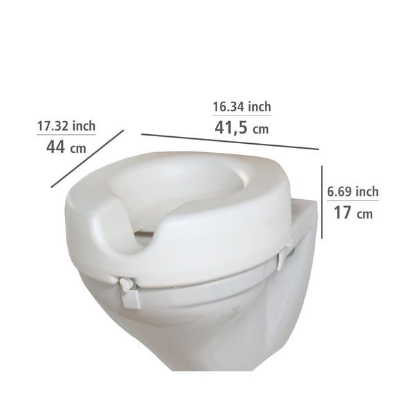 Podwyższona deska sedesowa Secura – Wenko-image-4