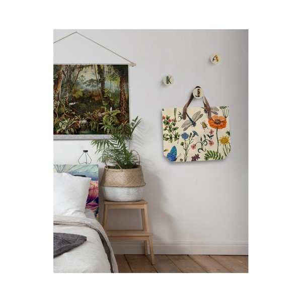 Płócienna torba z uchem z ekoskóry Surdic Bella-image-1