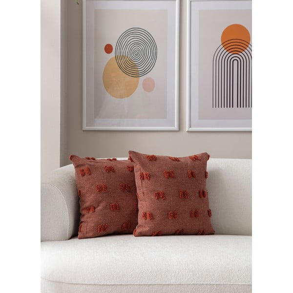 Poszewki na poduszki zestaw 2 szt. 43x43 cm Tuffet – Mioli Decor-image-3