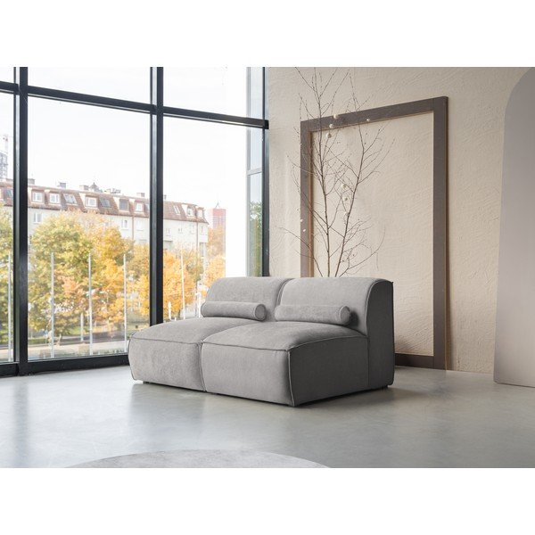 Jasnoszara sofa 152 cm Flex Felix – Miuform-image-3