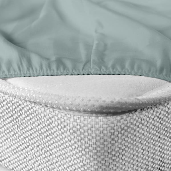 Muślinowe prześcieradło dziecięce do łóżeczka z gumką 60x120 cm – Bébé Douceur-image-2